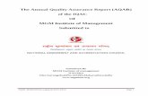 The Annual Quality Assurance Report (AQAR) of ... - · PDF fileAQAR ,MGMIOM,Aurangabad 2015-2016 Page 1 The Annual Quality Assurance Report (AQAR) of the IQAC Of MGM Institute of Management