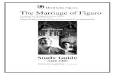 Manitoba Opera The Marriage of · PDF fileManitoba Opera. The Marriage of Figaro . Composed by: Wolfgang Amadeus Mozart . Libretto by: Lorenzo da Ponte . Based on the play Le Mariage