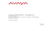 Avaya 3720 DECT Telephonemarketingtools.avaya.com/knowledgebase/user/ipoffice/merged... · Software upgrade ... No. 700466253: DECT HS. BASIC CHARGER KIT EU ... The product Avaya