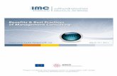 Beneﬁts & Best Practices of Management Consulting - IMC Benefits and Best Practices of... · “Benefits & Best Practices of Management Consulting” Documents 2 / 55 Table of Contents