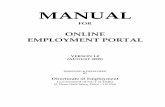 MANUAL -  · PDF fileGovernment of NCT of Delhi ... over from manual to on-line system of registration for job-seekers, ... At present Jeevan Centers identified by