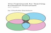 The Framework for Teaching Evaluation Instrument - Teacher... · The Framework for Teaching Evaluation Instrument The . teacher. The Framework for Teaching Evaluation Instrument.