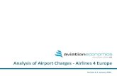 Analysis of Airport Charges - Airlines 4 Europe · PDF fileExecutive Summary 2 –Total Airport Analysis at A4E Bases Page 4 Our modelling of the total airport charges paid, shows