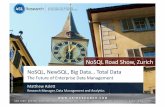 Q y // NoSQL’Road’Show,’Zurich’nosqlroadshow.com/dl/NoSQL-Road-Show/slides/nosql... · NoSQL,’NewSQL’and’Beyond ... •’OrientDB ’ •’NuvolaBase ... •’ScaleBase