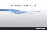 FHD552-X LCD Panel · PDF fileПеревод данного документа представлен на ... Set the box in an upright position and pull out the white carton locks