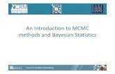 An Introduction to MCMC methods and Bayesian Statistics · PDF fileWhy do we need to know about Bayesian statistics? • The rest of this workshop is primarily about MCMC methods which