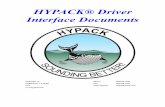 HYPACK® Driver Interface Documents - · PDF fileHYPACK® Driver Interface Documents 56 Bradley St Phone: 860/635-1500 Middletown, CT 06457 Fax: 860/635-1522 USA Tech. Support: help@hypack.com