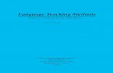 Language Teaching Methods - American English - State · PDF fileLanguage Teaching Methods Teacher’s Handbook for the Video Series by Diane Larsen-Freeman ... no matter what methodology