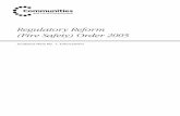 Regulatory Reform (Fire Safety) Order 2005 - gov.uk · PDF fileRegulatory Reform (Fire Safety) Order 2005: Guidance Note No. 1 8 Enforcement expectations 12. For Fire and Rescue Authorities