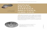 NOVAC KRALJA STEFANA banaka Srbĳe (1282-1321) Milutin.pdf · bankarstvo 5 - history forged by coins S urge of progress and prosperity of the Serb state - Raska, during the rule of