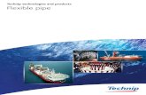 Technip technologies and products Flexible · PDF file3 Technip offers a broad range of services in engineering, manufacturing, installation and retrieval of flexible pipe systems