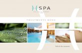 TREATMENTS MENU - GPRO Valparaiso · PDF filean indulgent Shiatsu facial in our private couple’s suite. HONEYMOON 120 minutes Indulge in this truly pampering experience with your