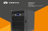 Liebert APM UPS Brochure - Vertiv · PDF fileapproach allows for right-sizing of the UPS, resulting in improved energy efficiency and reduced power expenditures. ... UPS — Liebert