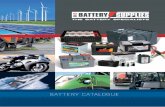 BATTERY CATALOGUE - Battery · PDF fileBATTERY CATALOGUE THE BATTERY SPECIALISTS. 2 BATTERY SUPPLIES.BE Alessandro Volta, Luigi Galvani, ... Windmill, UPS System, Alarm System, Electric