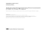 Advanced Engineering Environment FY09/10 Pilot Projectprod.sandia.gov/techlib/access-control.cgi/2010/103242.pdf · Advanced Engineering Environment FY09/10 Pilot ... Advanced Engineering
