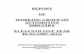 REPORT OF WORKING GROUP ON AUTOMOTIVE …planningcommission.nic.in/aboutus/committee/wrkgrp11/wg11... · Automobile Export Trends ... ( Development Council of Automobile and Allied