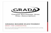 GRADA Board Elections2016 - TopScore · PDF file1 GRADA BOARD ELECTIONS [MEET THE CANDIDATES] [JOE BECKER] I have spent the better part of the past decade participating in GRADA