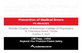 Prevention of Medical Errors - Internal Medicine · PDF fileAt the conclusion of this presentation, ... Prevention of Medical Errors / ... Cliff Rapp - Prevention of Medical Errors