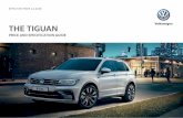 THE TIGUAN - Volkswagen UK · PDF file01 – the tiguan effective from 0 month 2013. vat is calculated at 20%. effective from 20.12.2017 the tiguan price and specification guide