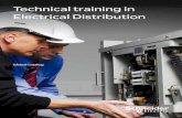 Technical training in Electrical Distribution · PDF fileTechnical training in Electrical Distribution 70 programs on Safety & Risk Prevention, Fundamentals, Operation & Maintenance