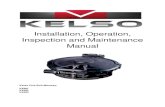 Installation, Operation, Inspection and Maintenance Manual Manway Manual Rev12... · Installation, Operation, Inspection and Maintenance Manual . Kelso One Bolt Manway: ... (KKM)