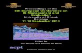 Proceedings of the 8th European Conference on IS ... E., Krichevsky... · Proceedings of the 8th European Conference on IS Management and Evaluation University of Ghent, Belgium 11-12