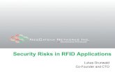 Security Risks in RFID Applications - wca. · PDF filezFully comply with ISO 14443-4 standard ... zKey B B0 B1 B2 B3 B4 B5 ... 0x3 FFFFFFF FFFFFFF FF FFFFF FFFFFFF FFFF FFFF FFFFFFF