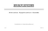 Elevator Application Guide - · PDF fileSection 1 General Information MN770 General Information 1-1 Introduction Baldor Electric manufactures several different Drive types for the