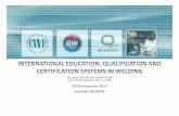 EWF-IIW TQ-Cert-SEPT2011 · PDF fileIWE/EWE International/EuropeanWeldingEngineer IWE/EWE International/EuropeanWeldingEngineer IWI-S/EWI-S International/EuropeanWelding Inspector