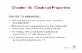 Chapter 18: Electrical Properties - Portalweb.eng.fiu.edu/wangc/EGN3365-18.pdf · Chapter 18 - 2 • Scanning electron microscope images of an IC: • A dot map showing location of