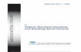 for Vehicle-Mounted Elevating and Rotating Aerial Devices · PDF fileAmerican National Standards Institute ... National Standard for Vehicle-Mounted Elevating and Rotating ... Mounted