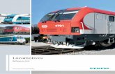 Locomotives - · PDF file4 Successful locomotive concepts for cost-effective and environmentally compatible rail operations All around the world, locomotives made by Siemens take passengers
