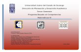 Universidad Juárez del Estado de Durango Dirección de ... · PDF fileaplicar estrategias de enseñanza-aprendizaje con tecnología aplicada por lo que en la asignatura de Geometría