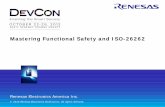 Mastering Functional Safety and ISO -26262 · PDF fileMastering Functional Safety and ISO -26262. ... HW safety requirement Specification and HSI ... ISO26262. SEooC : Safety Element