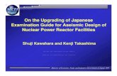 On the Upgrading of Japanese Examination Guide for ... · PDF fileOn the Upgrading of Japanese Examination Guide for Aseismic ... - Japanese “Examination Guide for Aseismic Design