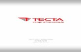TECTA Catalog 2013 - tectaproje.comtectaproje.com/wp-content/uploads/2013/04/tectaPEcatalog-2013.pdf · Betonarme Silo ve Çelik Silo Temelleri. Yer / Yıl. 2008-2013 / TÜRKİYE.
