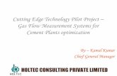 Cutting Edge Technology Pilot Project – Gas Flow ... · PDF fileCutting Edge Technology Pilot Project – Gas Flow Measurement Systems for Cement Plants optimization By ... Kiln