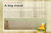 COVER STORY DEL MONTE A big meal big meal.pdf · ITC, Dabur and HUL float generously. For Del Monte, which has a product portfolio of fruit drinks, ketchup and ... key challenges