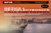2017 OPTICS + OPTOELECTRONICS CALL FOR PAPERS · PDF fileFrancesco Baldini, Istituto di Fisica Applicata Nello Carrara (Italy) Konrad Banaszek, Univ. of Warsaw (Poland) Mario Bertolotti,