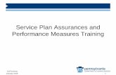 Service Plan Assurances and Performance Measures Trainingdhs.pa.gov/cs/groups/webcontent/documents/document/c_155647.pdf · Service Plan Assurances and Performance Measures Training