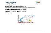 WizReport XL Server Guide - Wizconsupport.wizcon.com/Data/Wizcon Supervisor/WizReport... · Server Guide WizReport XL Axeda WizReport™ XL 6.0 iii/140 Connecting to DeltaV’s OSI-PI
