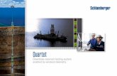 Quartet enabled by Muzic - brochure - Oilfield Services/media/Files/testing/brochures/drillstem/quartet... · 03 Combining four leading downhole testing technologies with wireless