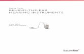 Fitting Guide BEHIND-THE-EAR HEARING INSTRUMENTSmybernafon.bernafon-us.com/costco/bernafon_product_information/... · BEHIND-THE-EAR HEARING INSTRUMENTS Fitting Guide. PICO RITE 3