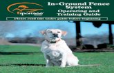 In-Ground Fence System -  · PDF fileNote: For information on professional installation of your new SportDOG Brand™ In-Ground Fence System, contact the Customer