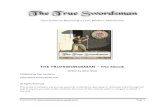 THE TRUESWORDSMAN The Ebook - sword-buyers · PDF fileTHE TRUESWORDSMAN – The Ebook Written by Adam Sharp ... To really excel at longsword fencing, one must be strong, flexible,