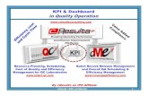 KPI & Dashboard in Quality Operation - SMART-QC · PDF fileContinuous Improvement Platforms Boosting Operating Performance KPI & Dashboard in Quality Operation cResults / ERD confidential