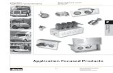 Application Focused Products -  · PDF fileF2 Parker Hannifin Corporation Pneumatic Division Richland, Michigan   F Application Focused Products Lift