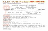 klingonklezmer.comklingonklezmer.com/assets/e kit pdf/Klingon Klez EKit.pdf · One of the unique aspects of klezmer is its mutability through ... Stan Slotter, trumpet and flute,