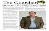 The Guardian - · PDF fileThe Guardian SJR Alumni Offer Views on Variety of Careers By Conor Dickson ‘16 ... in the FBI, and even in the kitchen or at a car dealership. Various presenters