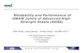 Weldability and Performance of GMAW Joints of …/media/Files/Autosteel/Great Designs in Steel... · Weldability and Performance of . GMAW Joints of Advanced High-Strength Steels